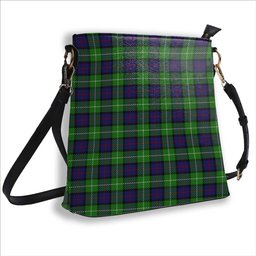 ScotsTee Shop Scottish Davidson of Tulloch Tartan Bucket Bag Ladies Shoulder Bag Midi