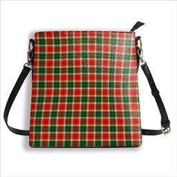 ScotsTee Shop Scottish Gibsone Tartan Bucket Bag Ladies Shoulder Bag Midi