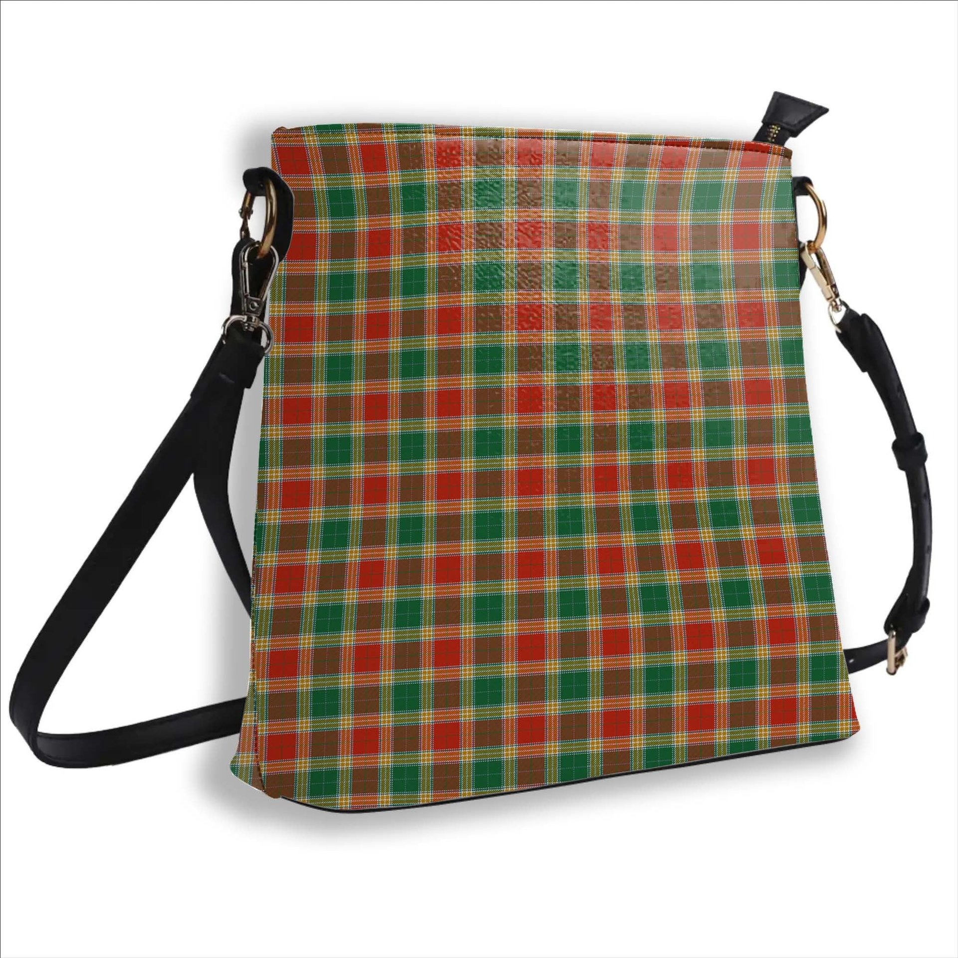 ScotsTee Shop Scottish Gibsone Ancient Tartan Bucket Bag Ladies Shoulder Bag Midi