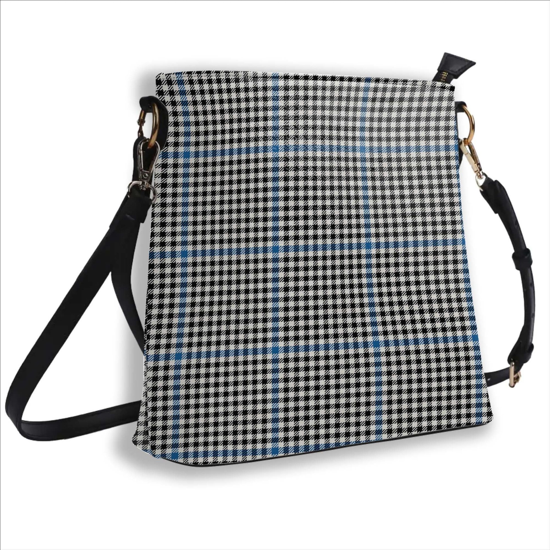 ScotsTee Shop Scottish Gladstone Ancient Tartan Bucket Bag Ladies Shoulder Bag Midi