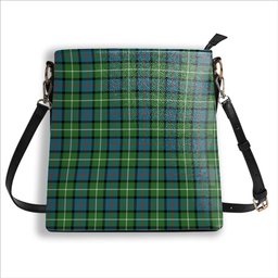 ScotsTee Shop Scottish Davidson of Tulloch Ancient Tartan Bucket Bag Ladies Shoulder Bag Midi