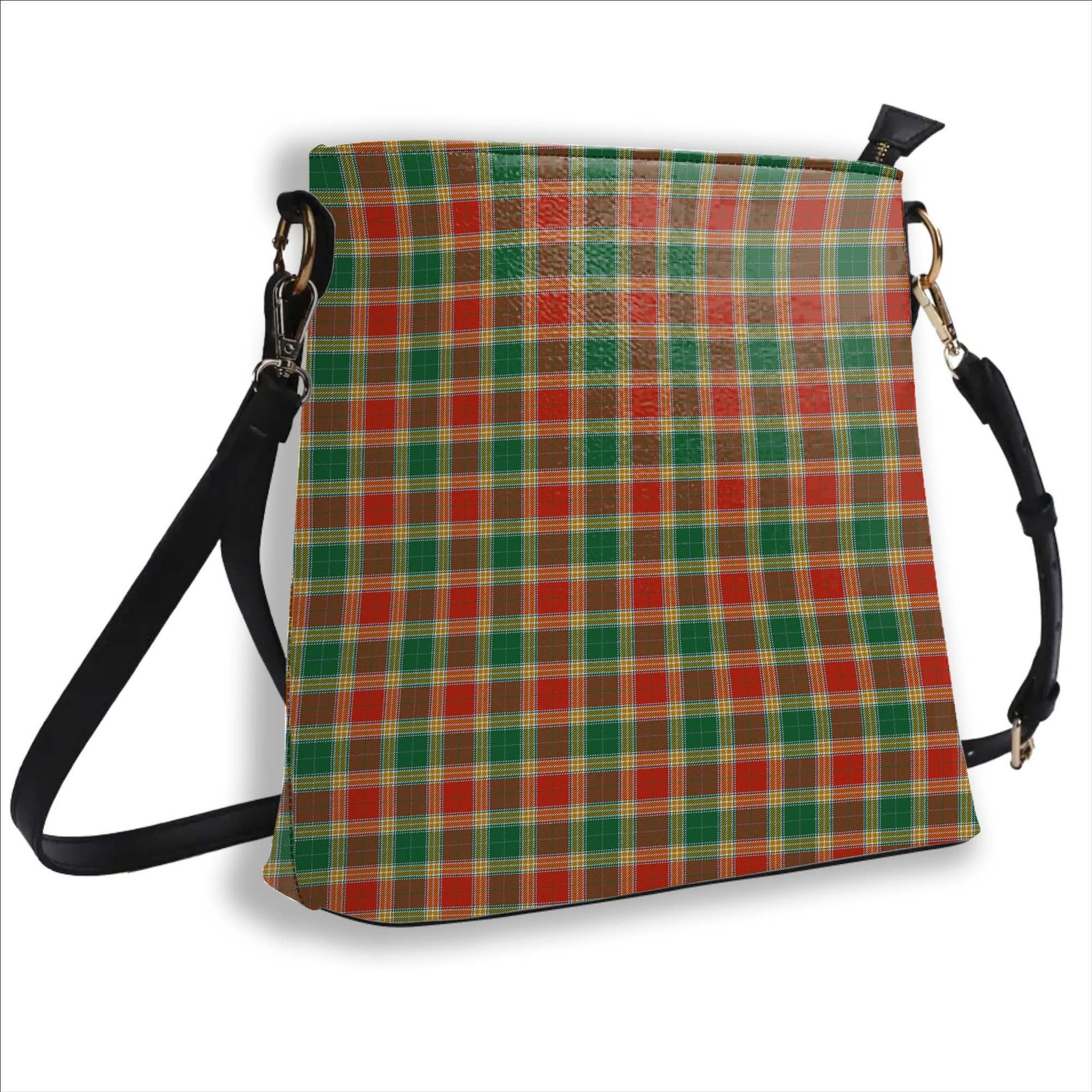 ScotsTee Shop Scottish Gibson Ancient Tartan Bucket Bag Ladies Shoulder Bag Midi