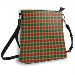 ScotsTee Shop Scottish Gibson Ancient Tartan Bucket Bag Ladies Shoulder Bag Midi