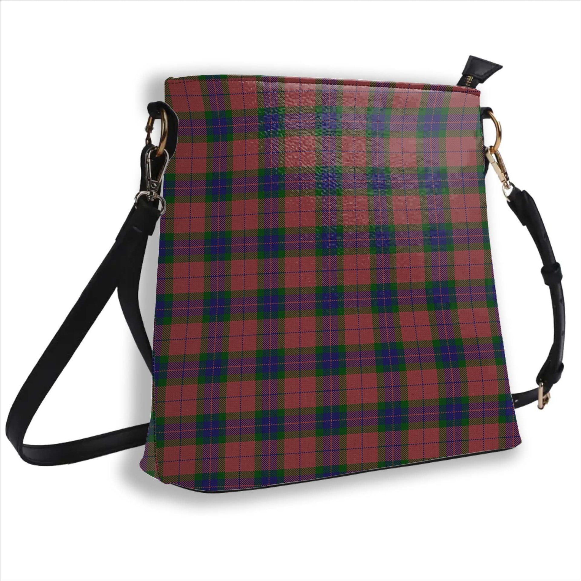 ScotsTee Shop Scottish Fraser of Boblainy Hugh Tartan Bucket Bag Ladies Shoulder Bag Midi