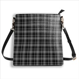ScotsTee Shop Scottish Drummond Grey Clans Originaux Tartan Bucket Bag Ladies Shoulder Bag Midi