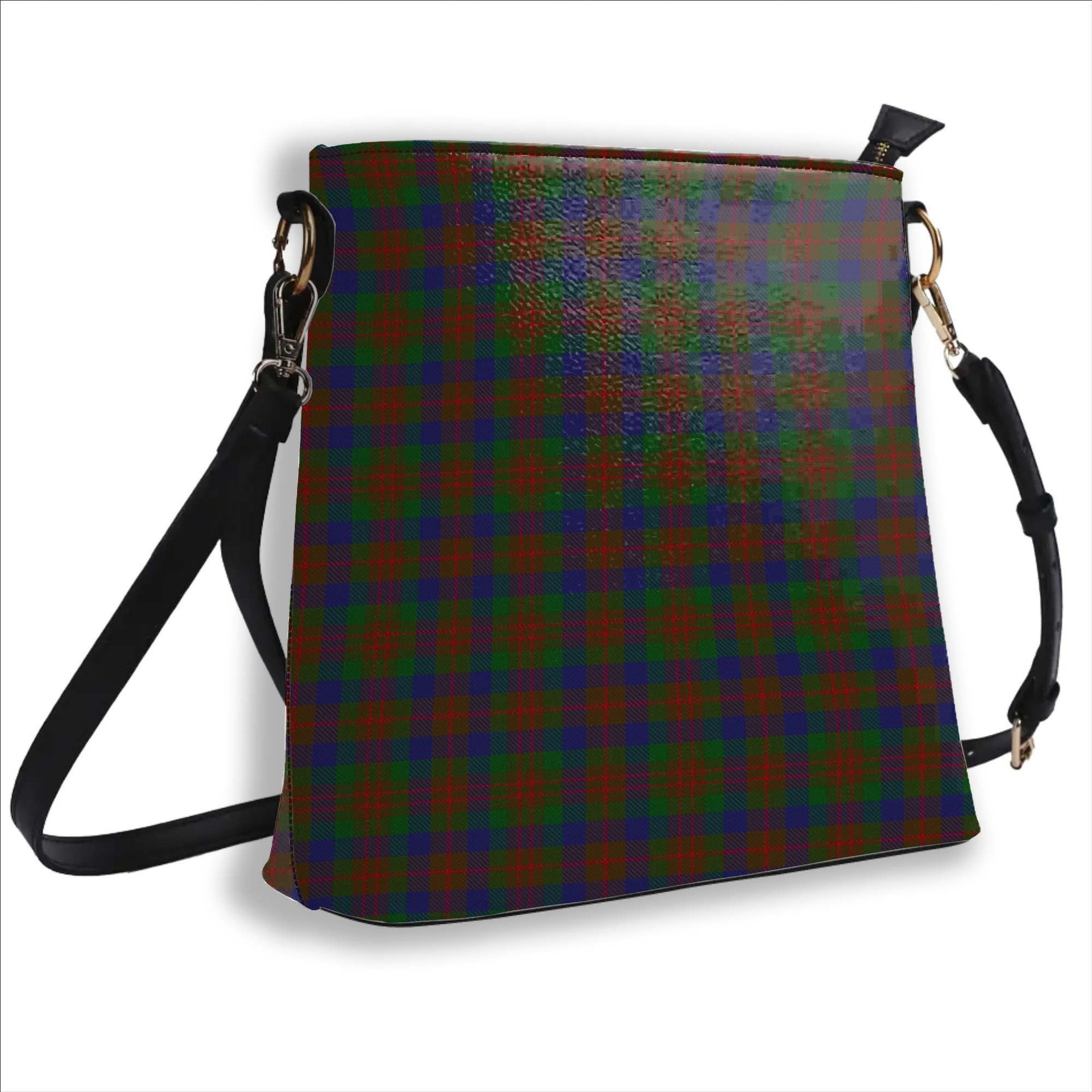 ScotsTee Shop Scottish Dogwood Tartan Bucket Bag Ladies Shoulder Bag Midi