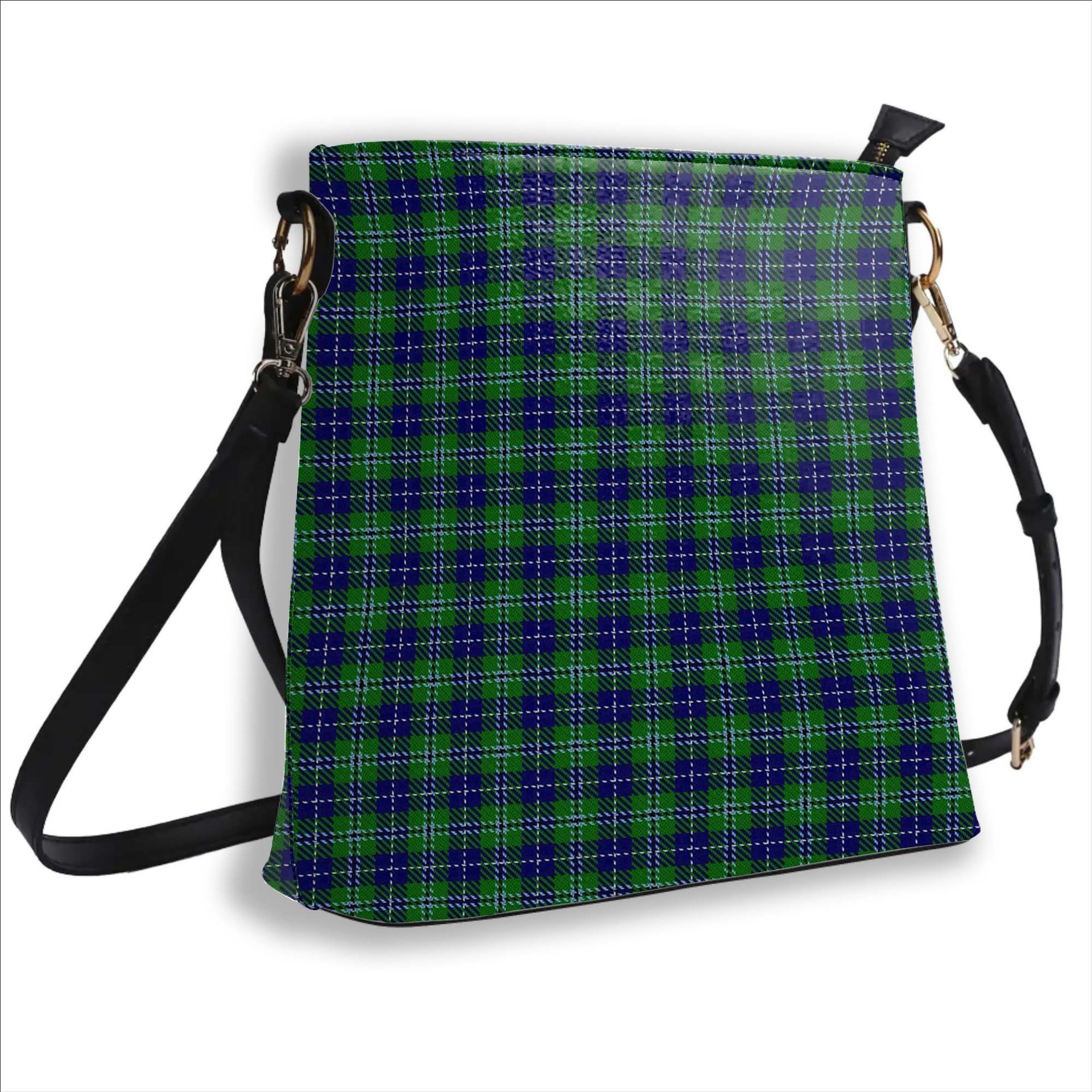ScotsTee Shop Scottish Douglas Tartan Bucket Bag Ladies Shoulder Bag Midi