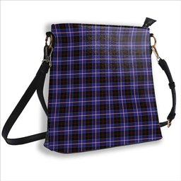 ScotsTee Shop Scottish Dunlop Modern Tartan Bucket Bag Ladies Shoulder Bag Midi