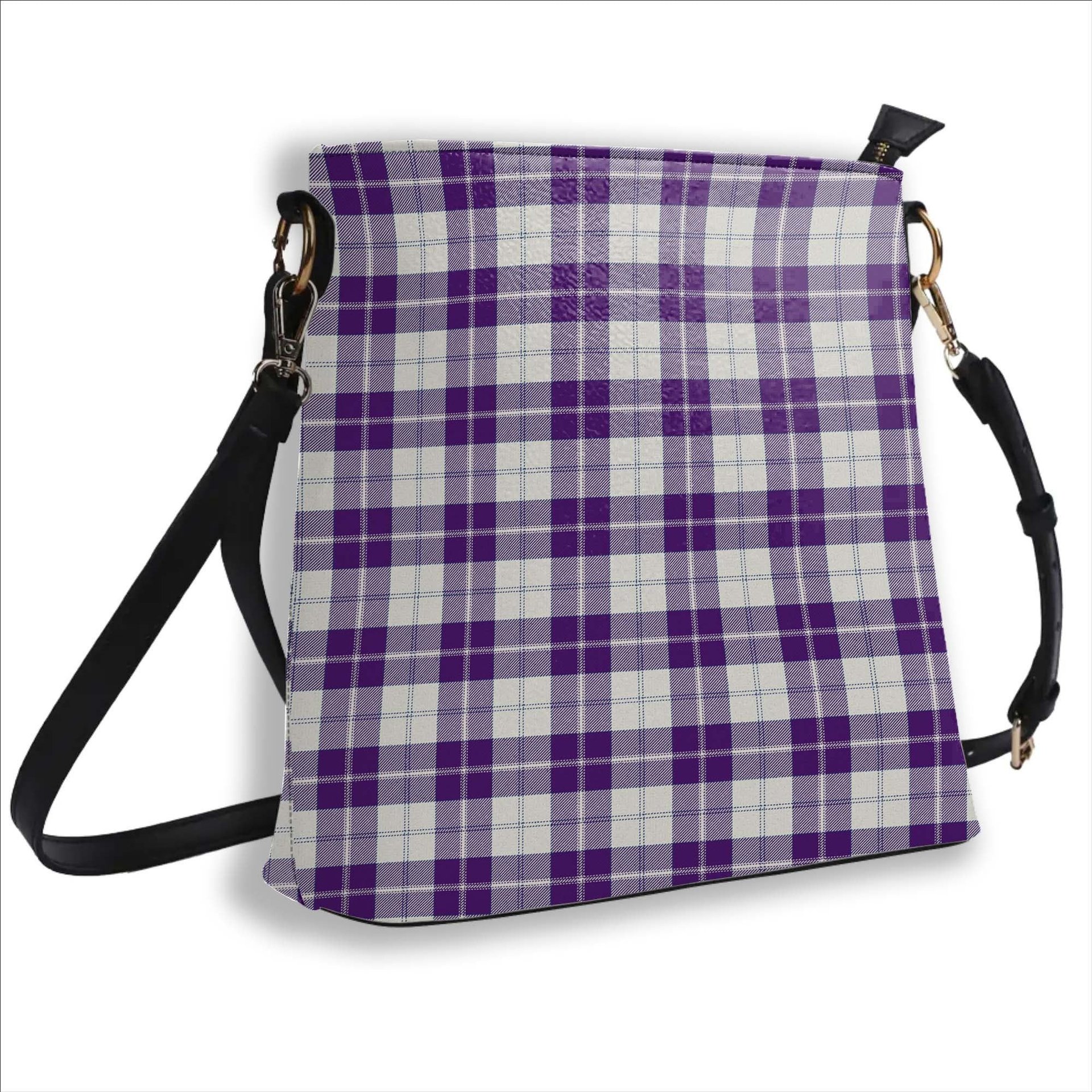 ScotsTee Shop Scottish Dunlop Dress Modern Tartan Bucket Bag Ladies Shoulder Bag Midi
