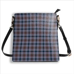 ScotsTee Shop Scottish Gayre Hunting Modern Tartan Bucket Bag Ladies Shoulder Bag Midi