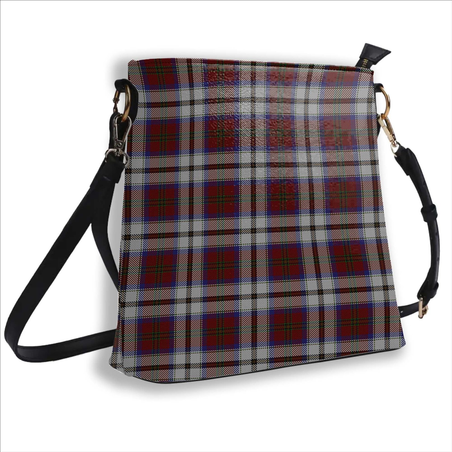 ScotsTee Shop Scottish MacCulloch Dress Tartan Bucket Bag Ladies Shoulder Bag Midi