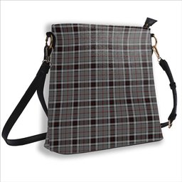 ScotsTee Shop Scottish Thompson Grey Dress Tartan Bucket Bag Ladies Shoulder Bag Midi