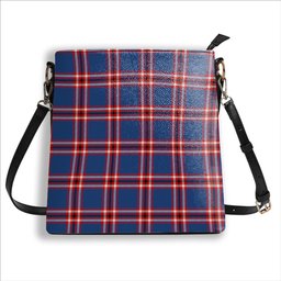 ScotsTee Shop Scottish Laing of Archiestown Modern Tartan Bucket Bag Ladies Shoulder Bag Midi