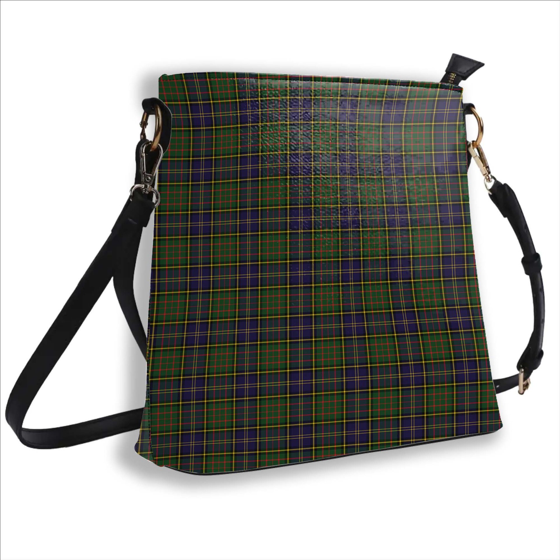 ScotsTee Shop Scottish MacMillan Hunting Modern SC Tartan Bucket Bag Ladies Shoulder Bag Midi