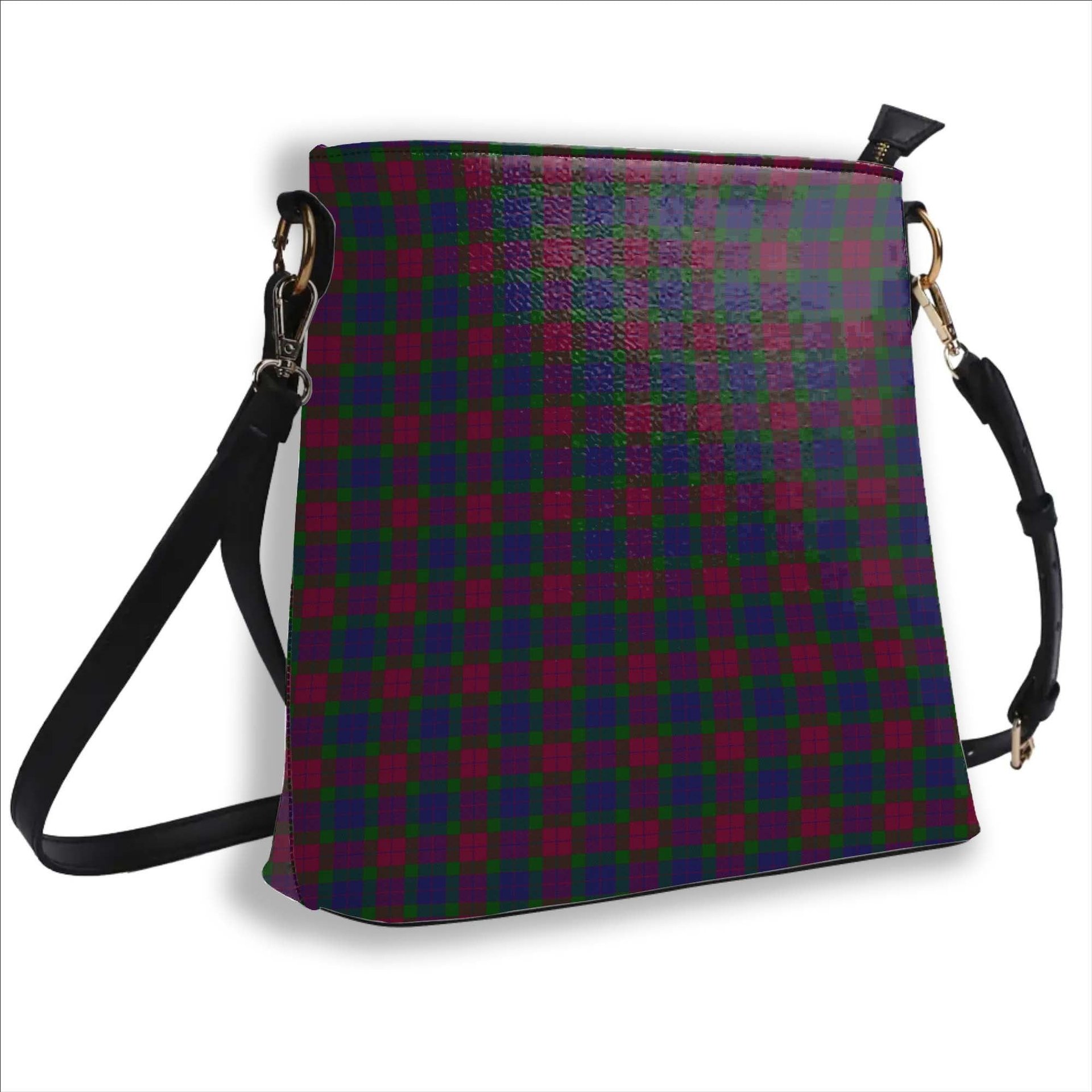 ScotsTee Shop Scottish Mar Dress - TD Tartan Bucket Bag Ladies Shoulder Bag Midi