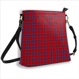 ScotsTee Shop Scottish Inverness District Tartan Bucket Bag Ladies Shoulder Bag Midi