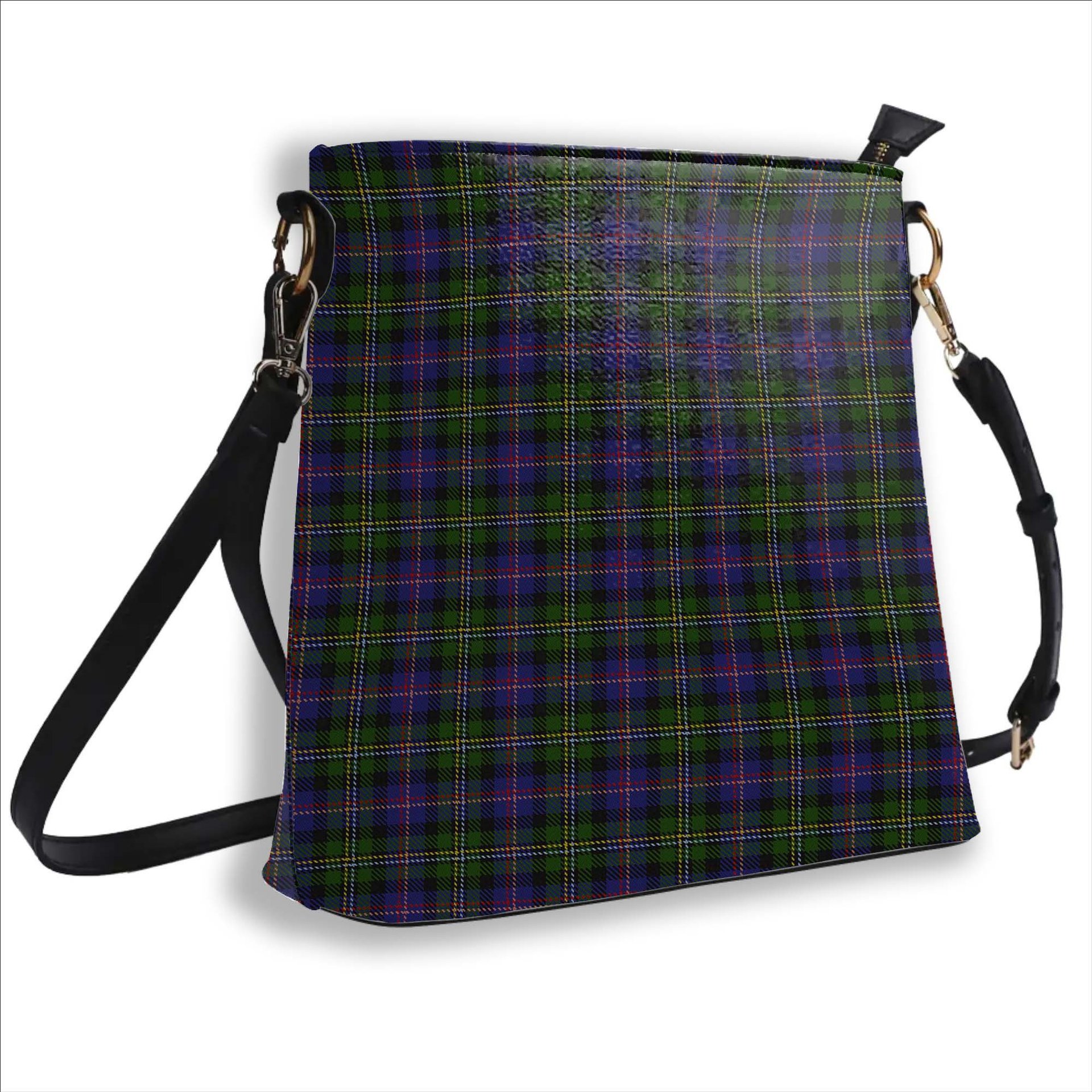 ScotsTee Shop Scottish Malcolm 1840 Tartan Bucket Bag Ladies Shoulder Bag Midi