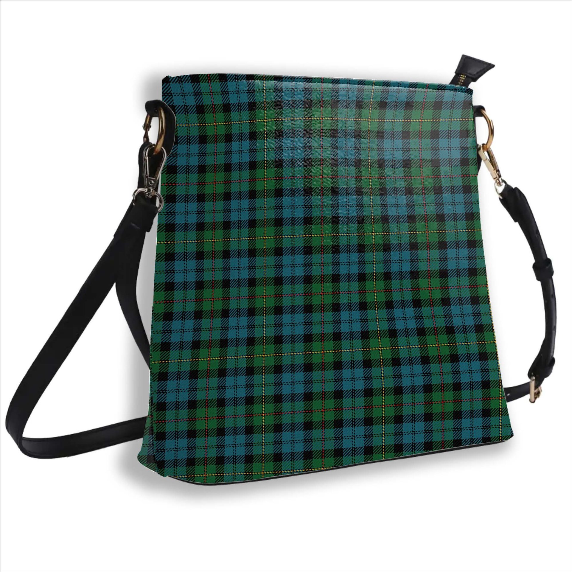 ScotsTee Shop Scottish MacEwen Ancient Tartan Bucket Bag Ladies Shoulder Bag Midi