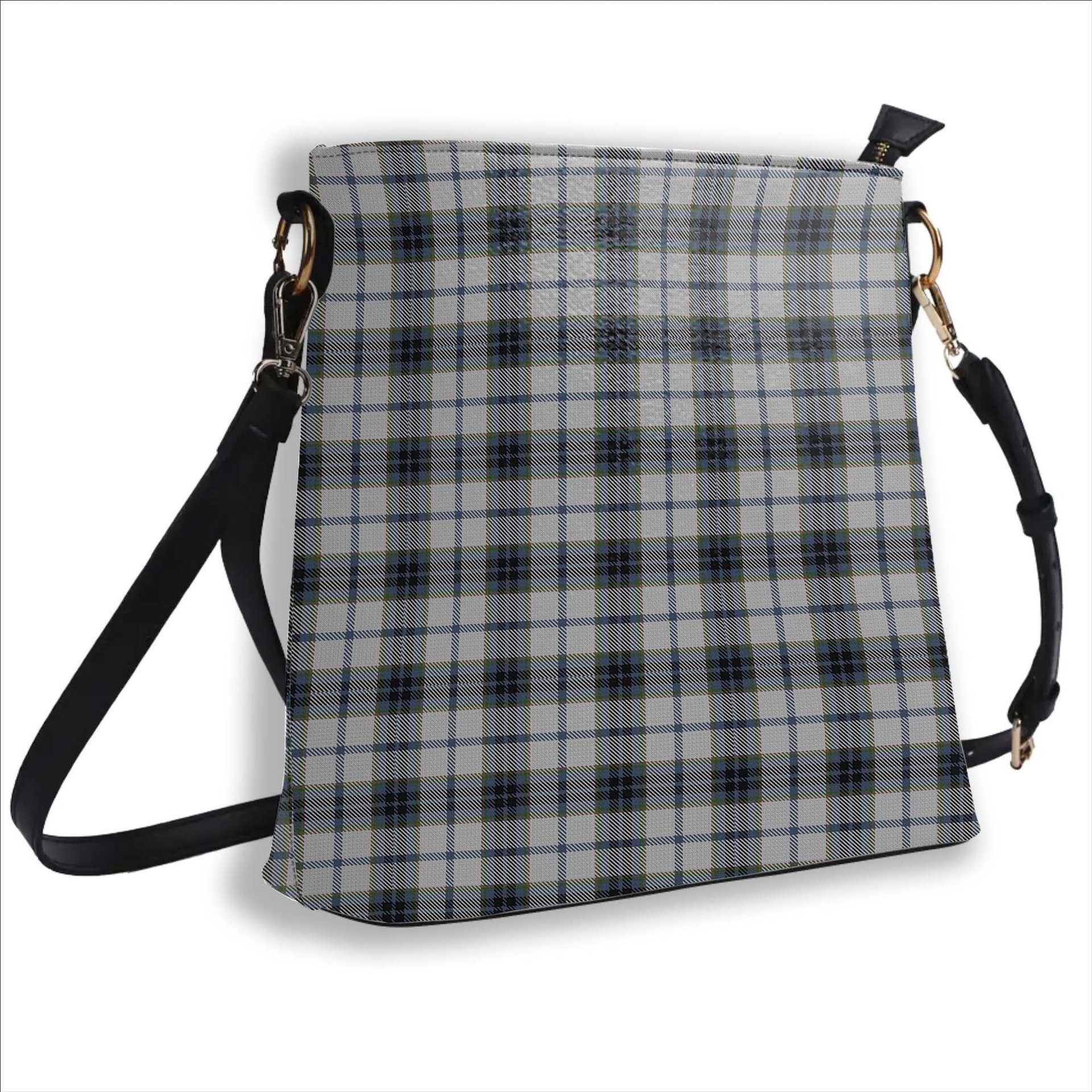 ScotsTee Shop Scottish MacTavish of Dunardry Dress Tartan Bucket Bag Ladies Shoulder Bag Midi