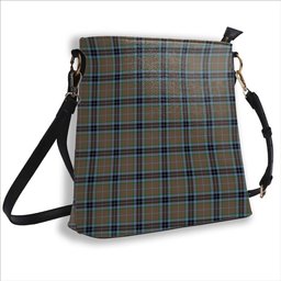 ScotsTee Shop Scottish McTavish Hunting Ancient Tartan Bucket Bag Ladies Shoulder Bag Midi