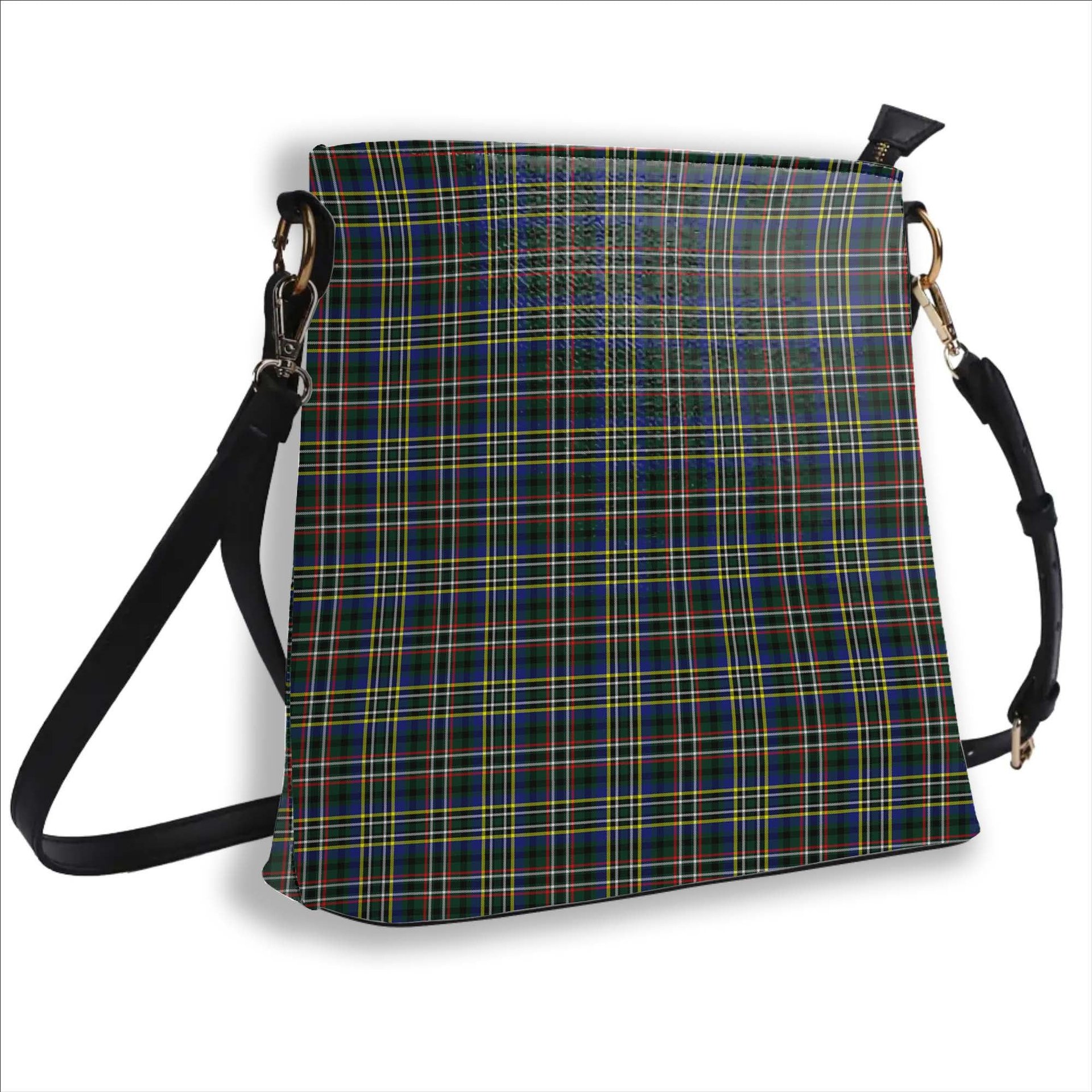 ScotsTee Shop Scottish Scott Green Modern Tartan Bucket Bag Ladies Shoulder Bag Midi