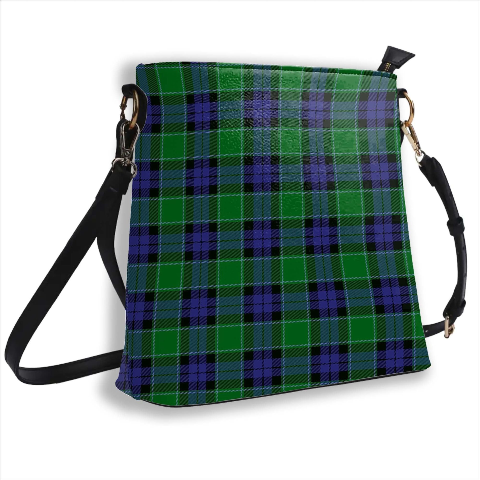 ScotsTee Shop Scottish Monteith Tartan Bucket Bag Ladies Shoulder Bag Midi