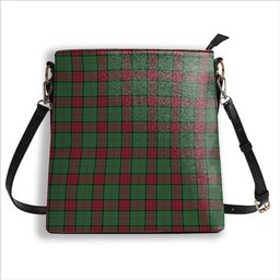 ScotsTee Shop Scottish Maxwell Hunting Modern Tartan Bucket Bag Ladies Shoulder Bag Midi
