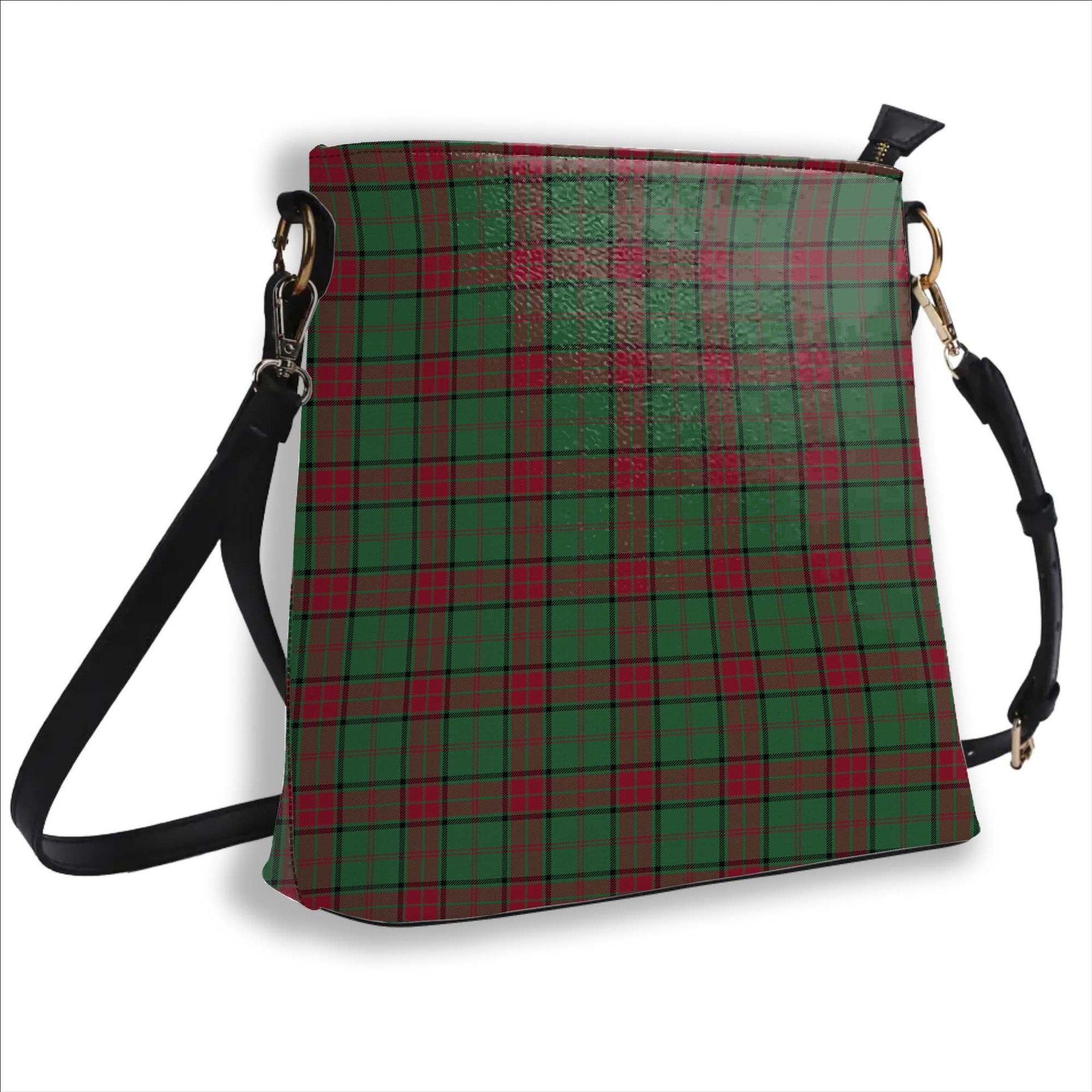 ScotsTee Shop Scottish Maxwell Hunting Modern Tartan Bucket Bag Ladies Shoulder Bag Midi