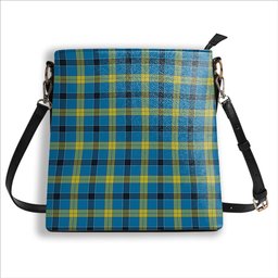 ScotsTee Shop Scottish Laing Modern Tartan Bucket Bag Ladies Shoulder Bag Midi