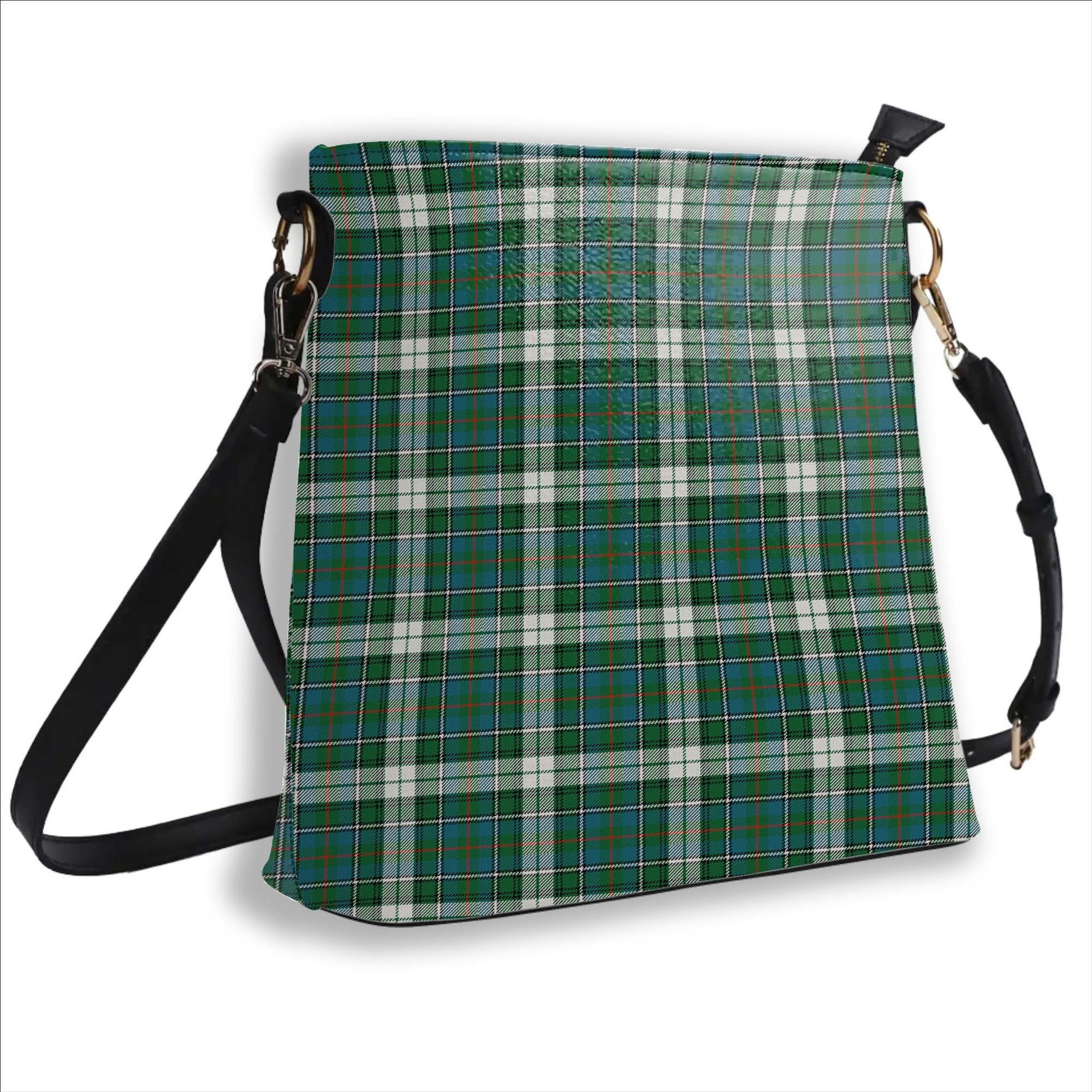 ScotsTee Shop Scottish MacInnes Dress Ancient Tartan Bucket Bag Ladies Shoulder Bag Midi