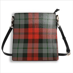 ScotsTee Shop Scottish MacLachlan Weathered Tartan Bucket Bag Ladies Shoulder Bag Midi