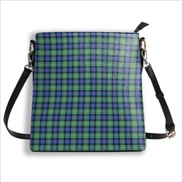 ScotsTee Shop Scottish Sutherland Ancient Tartan Bucket Bag Ladies Shoulder Bag Midi