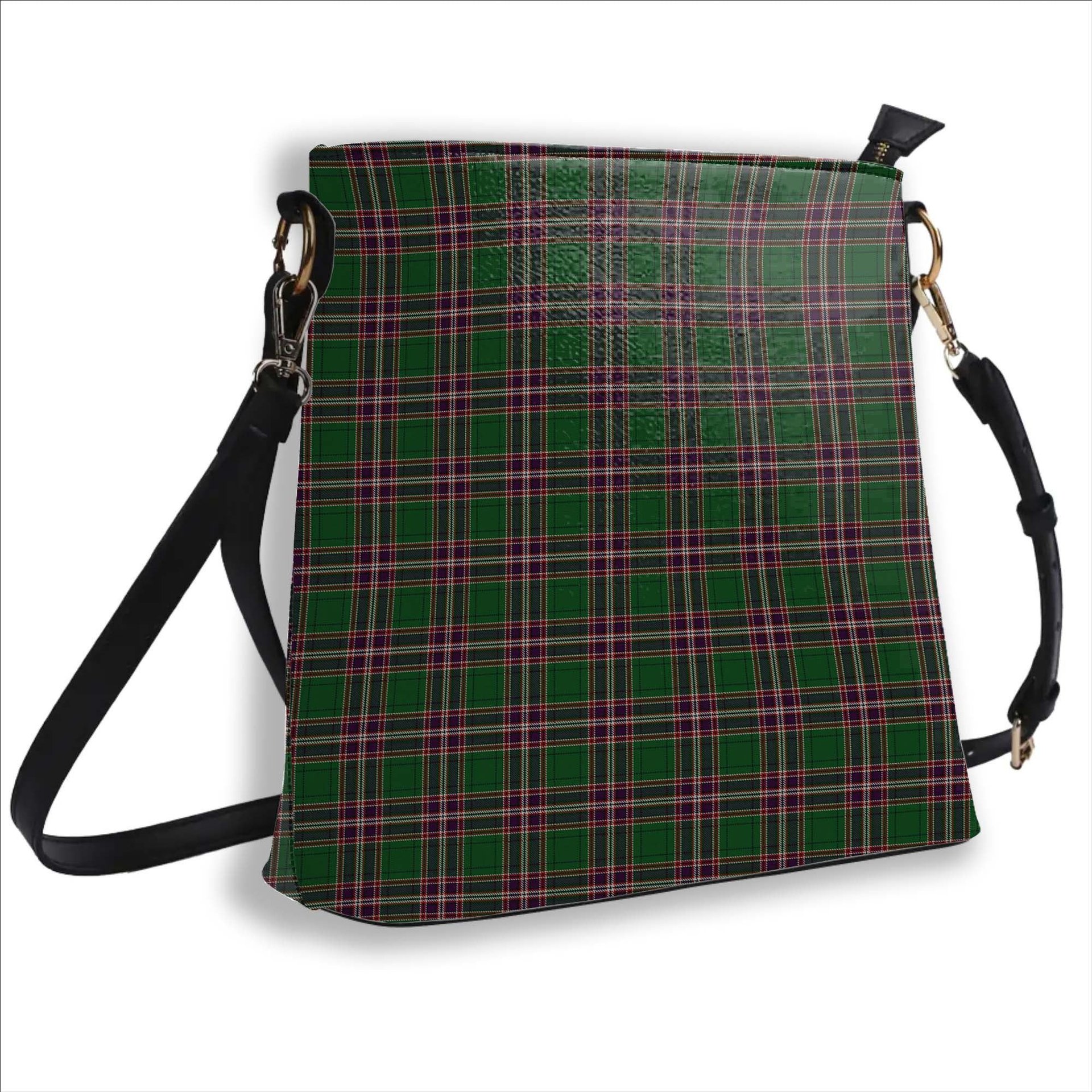 ScotsTee Shop Scottish MacFarlane Hunting Tartan Bucket Bag Ladies Shoulder Bag Midi