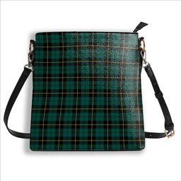 ScotsTee Shop Scottish Wallace Hunting Modern Tartan Bucket Bag Ladies Shoulder Bag Midi