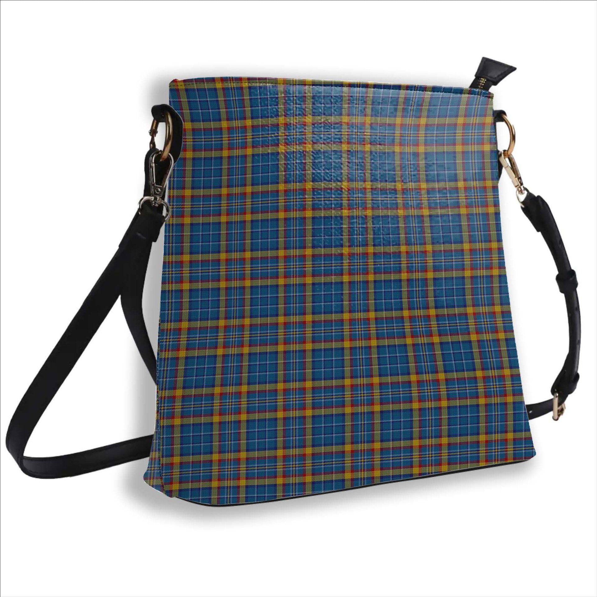 ScotsTee Shop Scottish Healy Suspect Tartan Bucket Bag Ladies Shoulder Bag Midi