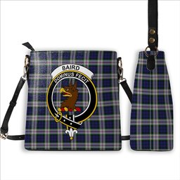 ScotsTee Shop Scottish Baird Dress Crest Tartan Bucket Bag Ladies Shoulder Bag Midi