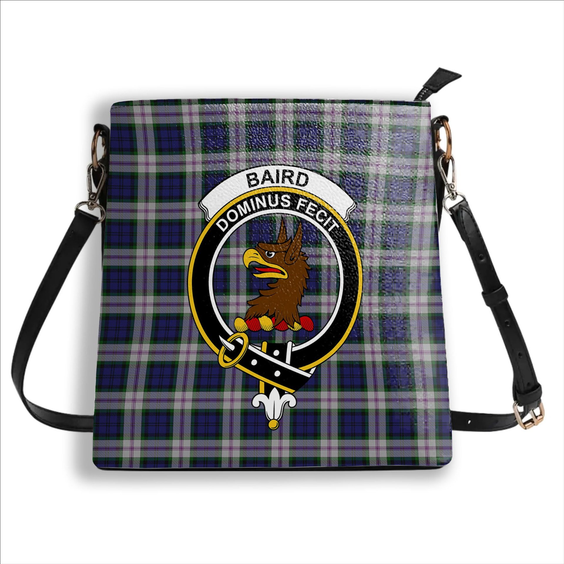 ScotsTee Shop Scottish Baird Dress Crest Tartan Bucket Bag Ladies Shoulder Bag Midi