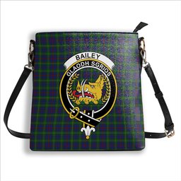 ScotsTee Shop Scottish Bailey, The House of Crest Tartan Bucket Bag Ladies Shoulder Bag Midi