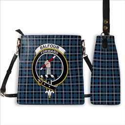 ScotsTee Shop Scottish Balfour Geiner, Alwyn Crest Tartan Bucket Bag Ladies Shoulder Bag Midi