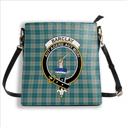 ScotsTee Shop Scottish Barclay Hunting #2 Ancient Clan Crest Tartan Bucket Bag Ladies Shoulder Bag Midi