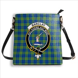 ScotsTee Shop Scottish Barclay Hunting Ancient Crest Tartan Bucket Bag Ladies Shoulder Bag Midi