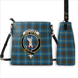 ScotsTee Shop Scottish Cathcart Ancient Crest Tartan Bucket Bag Ladies Shoulder Bag Midi