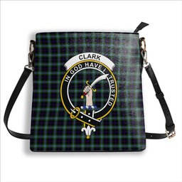 ScotsTee Shop Scottish Clark Raymond Gordon Crest Tartan Bucket Bag Ladies Shoulder Bag Midi