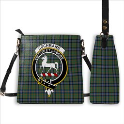 ScotsTee Shop Scottish Cochrane Ancient Crest Tartan Bucket Bag Ladies Shoulder Bag Midi