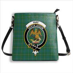 ScotsTee Shop Scottish Hay Hunting Ancient Crest Tartan Bucket Bag Ladies Shoulder Bag Midi