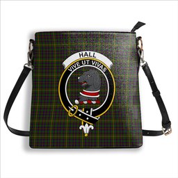 ScotsTee Shop Scottish Hall Crest Tartan Bucket Bag Ladies Shoulder Bag Midi