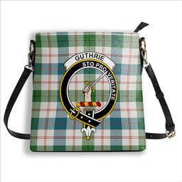 ScotsTee Shop Scottish Guthrie Dress Ancient Crest Tartan Bucket Bag Ladies Shoulder Bag Midi