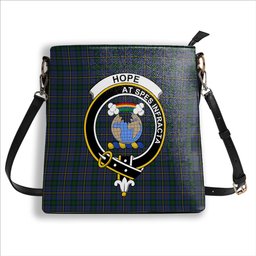 ScotsTee Shop Scottish Hope Clan Originaux Crest Tartan Bucket Bag Ladies Shoulder Bag Midi