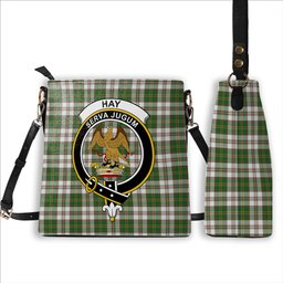 ScotsTee Shop Scottish Hay Dress Ancient Crest Tartan Bucket Bag Ladies Shoulder Bag Midi