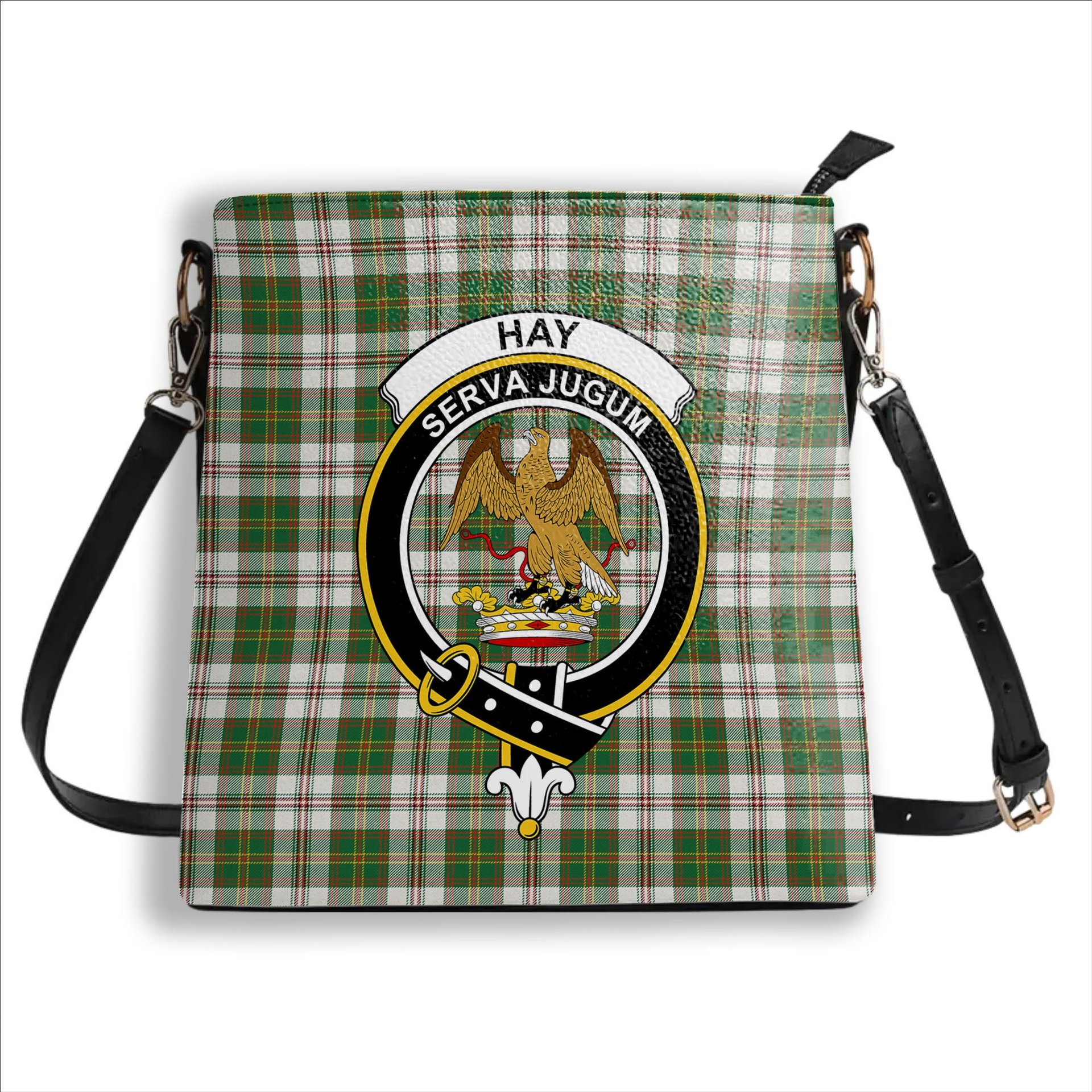 ScotsTee Shop Scottish Hay Dress Ancient Crest Tartan Bucket Bag Ladies Shoulder Bag Midi